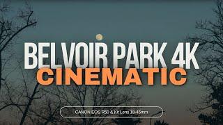 Belvoir Park Zürich 4K - Canon EOS R50 Cinematic