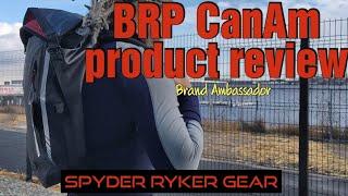 Honest review of BRP Can Am riding gear unboxing Ryker | Spyder