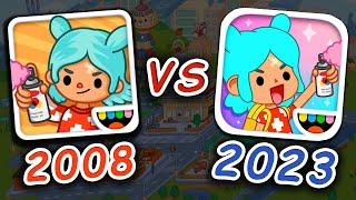 Very OLD vs NEW ️ 2008 vs 2023 ️ Toca Life World  Toca Boca ️ PAZU ️ Toca Life World 