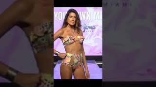 2021 Luli Fama Swimwear fashion show - Shocking Florals Bikini