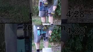 Bosch vs Makita 28mm #rotaryhammer (GBH 18V-28C vs HR001G)