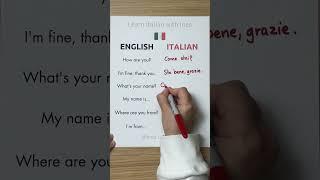 Learn Basic Italian 