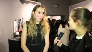 Daria Shapovalova about the Vogue Talents Corner