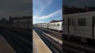 On the clock! #train #mtasubway #subway #mta #fyp #shorts #nyc #newyork #newyorkcity #transit