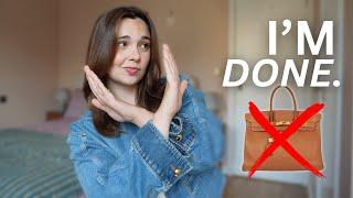 Why I Sold ALL My Designer Bags (what I buy instead)