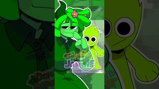 Floral Fury ft. Vineria and Owakcx || Incredibox Sprunki #sprunki #animation #shorts