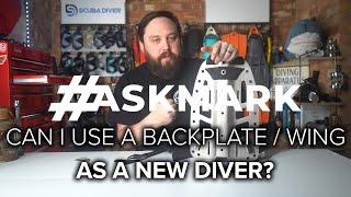 Are Backplates a Good Idea For New Divers? #askmark  #scuba