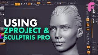 Optimize Your Sculpting with ZProject and Sculptris Pro - Quick Tip