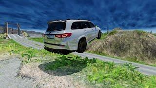 Jump Testing Different Vehicles - BeamNG Drive 