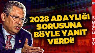 Cumhurbaşkanı Adayı Olacak Mısınız Sorusuna Özgür Özel'den Çarpıcı Yanıt! 'Doğru İsim...'