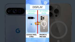 comparison video 2024️. iPhone 15 pro max VS google pixel 9 pro.