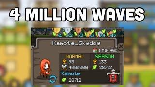 Grow Castle Reaching 4 Million Waves