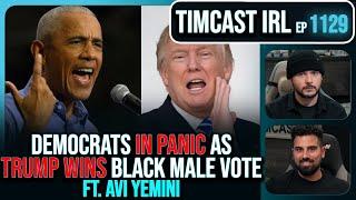 Democrats PANIC, Deploy Obama TO STOP Black Men VOTING TRUMP 2024 w/Avi Yemini | Timcast IRL