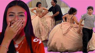 He RUINED My Custom Quince Dress | Quince Diaries Yamile Ep 1