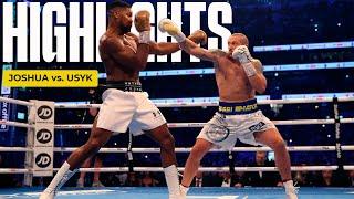 Oleksandr Usyk vs Anthony Joshua 1 FIGHT HIGHLIGHTS