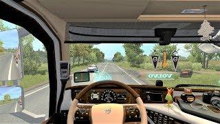 Euro Truck Simulator 2 (v1.35) - Volvo FH16 Reworked Tuning Open Pipe Sound + Skin + Interior