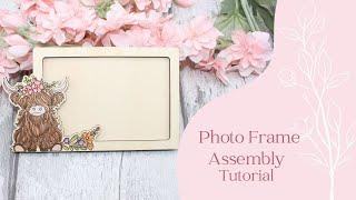How to assemble your Photo Frame - Dee's Craft Kit