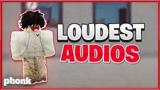 THE LOUDEST PHONK BYPASSED AUDIOS ON ROBLOX.. [RARE] [2023]