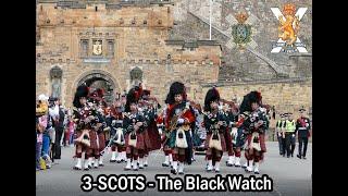 The Black Watch P&D parade Edinburgh's Royal Mile [4K/UHD]