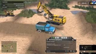 Farming Simulator 2015 курсплей на перевозку песка