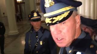 Massachusetts State Police Col. Richard McKeon refuses comment on judge’s daughter controversy