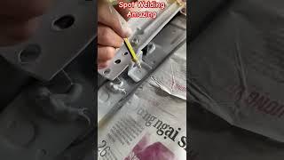 Spot Welding Part 3 #automobile #brakepads #mechanic #brakefluid #ytshorts