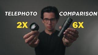 SANDMARC Telephoto 6x vs 2x: Compared!