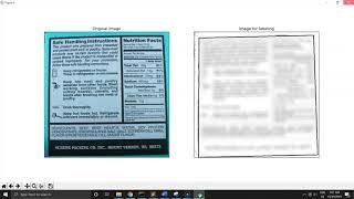 Detect Rectangles and Blur In Images with CV2 Computer Vision. Case of Food Packages. DEMO.