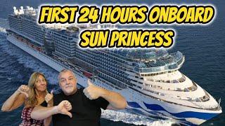 First Impressions of the Sun Princess after our first 24 hours onboard