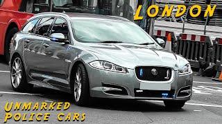 UNMARKED Police Cars responding in LONDON