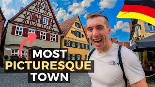 THIS TOWN BLEW MY MIND! Dinkelsbuehl - Most Charming Town in Central Bavaria Franconia, Germany 