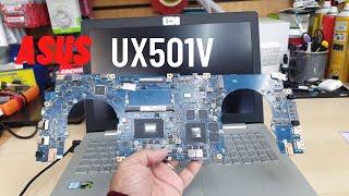 How To Disassemble And  Replace Entire Motherboard Asus Zenbook Pro UX501V Laptop