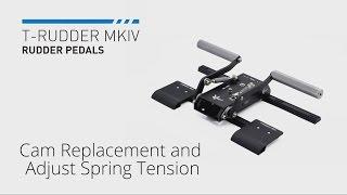 VKB-Sim T-Rudder Mk.IV Pedals Cam Replacement and Adjust Spring Tension