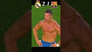 Real Madrid vs Barcelona supercopa semi final 2017/18 #football #ronaldo #siuuuuu  #shorts