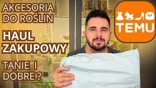 🟧 TEMU 🟧 Haul Zakupowy  Czy warto️ #temu #haul #plantcare #roślinydomowe