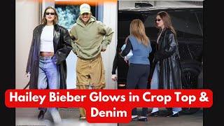 Hailey Bieber's Stunning Baby Bump Outing: Pregnancy Style & Cravings Revealed