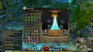 Guild Wars 2 -  Mystic Forge gambling [with drops]