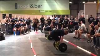 180kg dead lift 11 reps - Sim Barnes