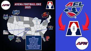 "New" Arena Football League Enters The Fray! Arena Football One! (AF1)