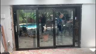 TEZA DOORS | TEZA MULTISLIDING DOOR WITH 3 PANELS 120 X 80