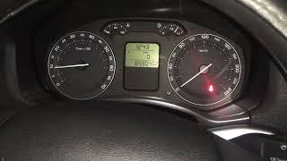 Skoda Octavia 2  2005 1,6 mpi bgu cold start