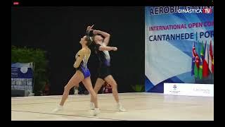 LITHUANIA (LTU) - 2024 AEROBICS WORLD CUP, CANTANHEDE - Mixed pair Qualifications MP