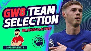 MY FPL GAMEWEEK 8 TEAM SELECTION | WILDCARD IS ACTIVE!  | Fantasy Premier League 2024/25