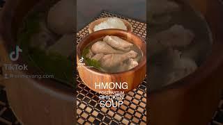 Hmong postpartum chicken soup