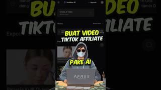 Cara buat konten affiliate tiktok tanpa wajah #affiliatepemula #videoai #tiktokaffiliatemarketing