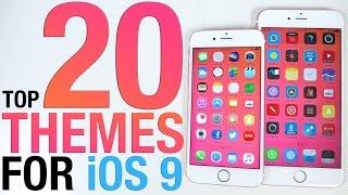 Top 20 iOS 9 Themes - BEST 9.0.2 Themes from Cydia