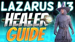 Lazarus Instrumentality M3 Healing Guide - New World In Depth Build - High Score Run