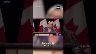 Green Party Leader Elizabeth May savagely calls out baby boomers