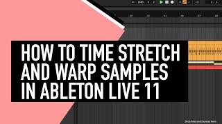 How to Time Stretch and Warp Samples in Ableton Live 11