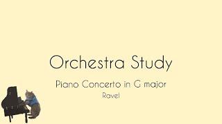 Piano Concerto in G major(Orchestra Study)/ピアノ協奏曲ト長調(オーケストラスタディ)